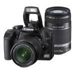 Canon EOS 1100D with Double Lens Kit (EF-S 18-55mm IS + EF-S 55-